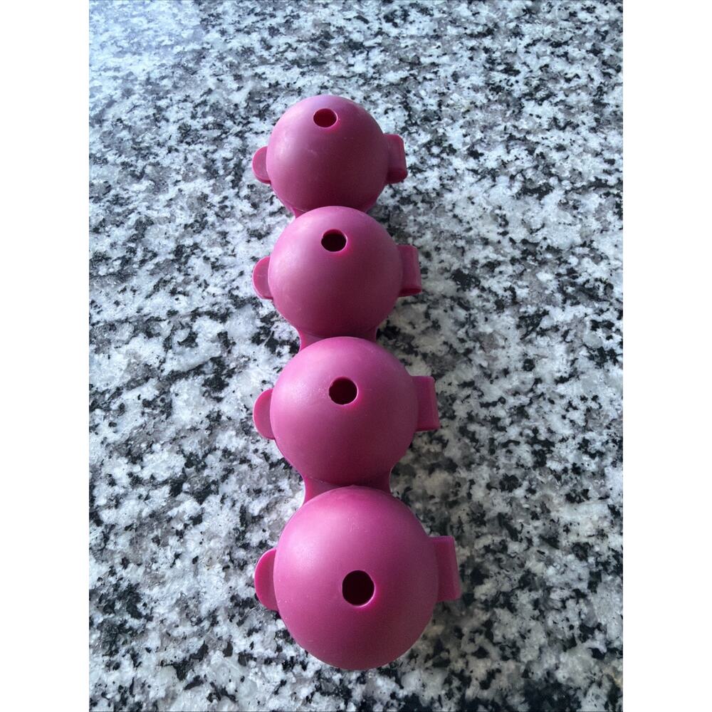 Joie Tray Silicone Ice Ball Tray Fuschia In Color